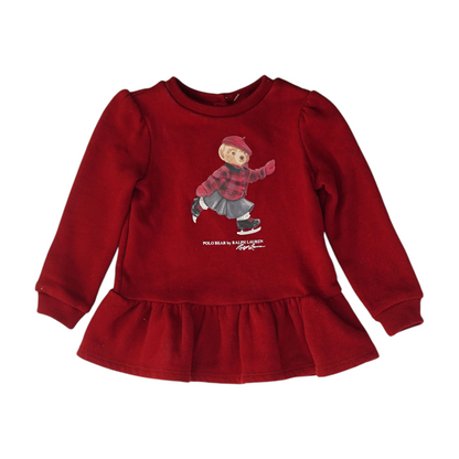 Burgundy Novelty Blouse