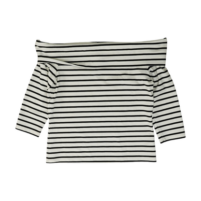 Black Striped Blouse