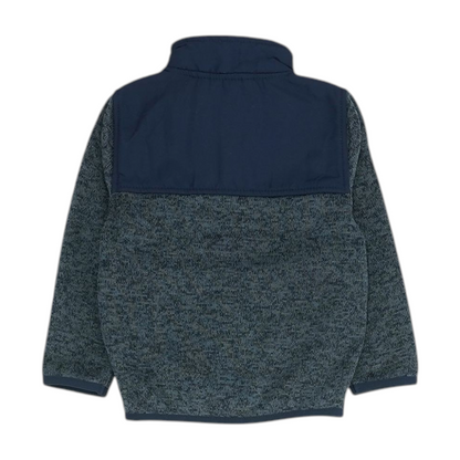 Navy Print Jacket