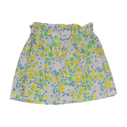 White Floral Skirt