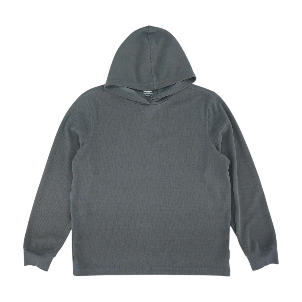 Charcoal Solid Hoodie Pullover