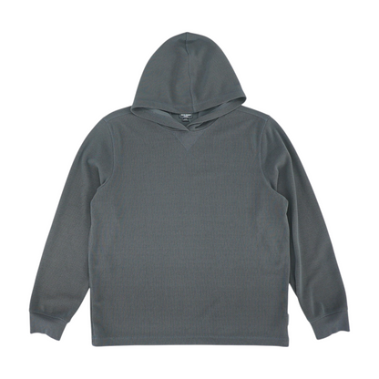 Charcoal Solid Hoodie Pullover