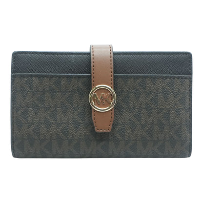 Michael Kors Brown Compact Wallet – Image 1