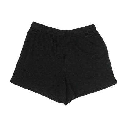 Black Solid Pajama Bottom