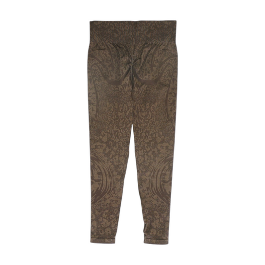 Hover Brown Animal Print Active Leggings