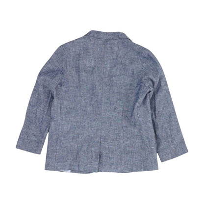 Blue Solid Sport Coat