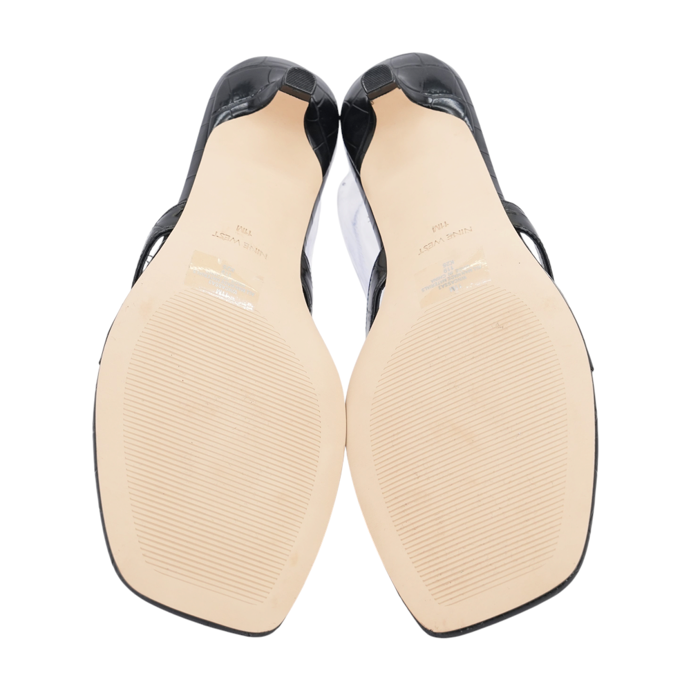 Black Heeled Sandals