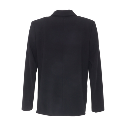 Black Solid Blazer