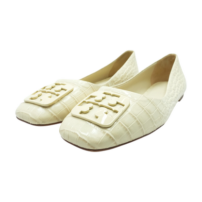Ivory Slip-On Flats