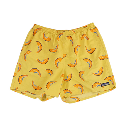 Yellow Graphic Swim Bottom