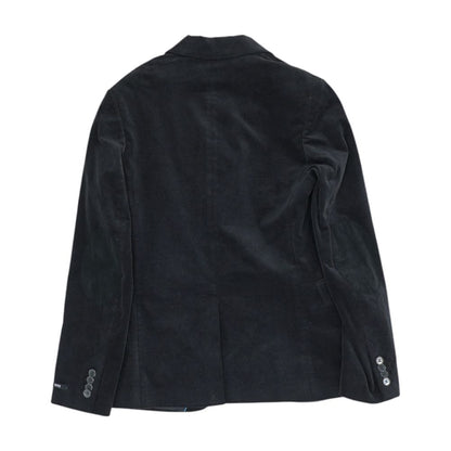 Black Solid Sport Coat