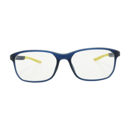 Blue NIKE 7137AF Square Prescription Eyewear