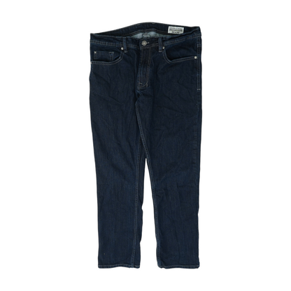 Navy Straight Jeans