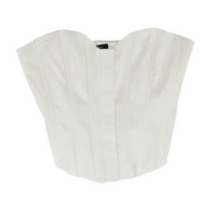 Ivory Cropped Blouse