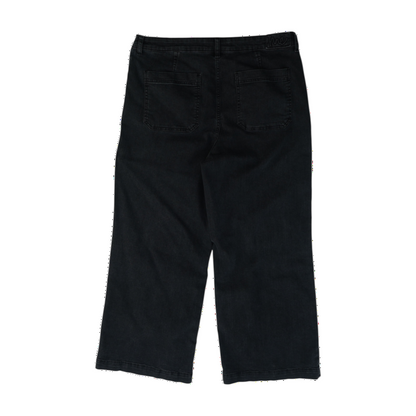 Black Petite Relaxed Jeans