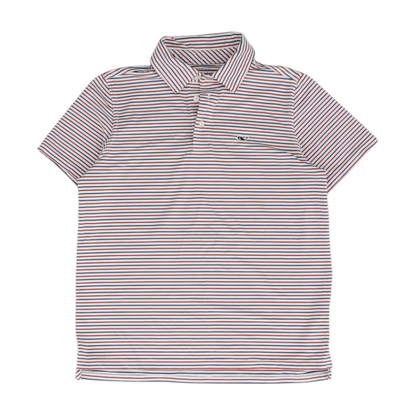 Multi Striped Short Sleeve Polo