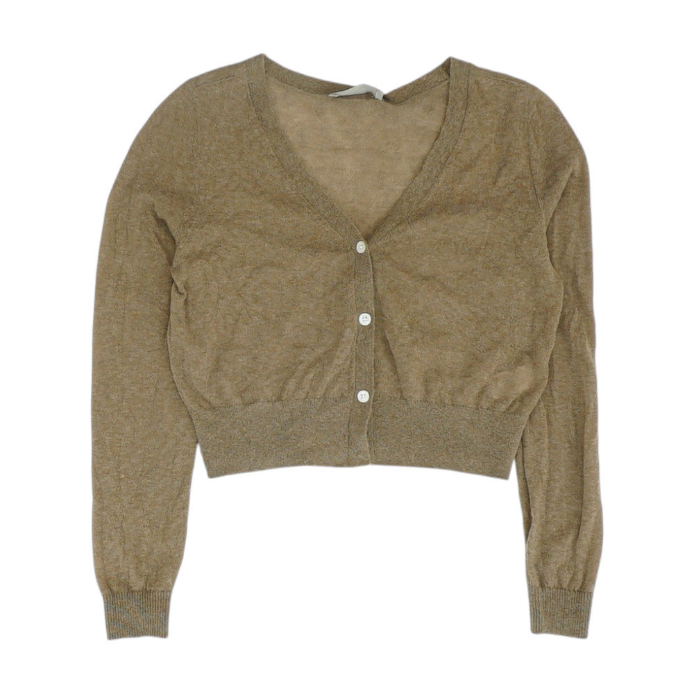 Brown Cardigan Sweater