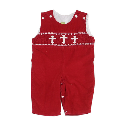 Red Sleeveless One-Piece