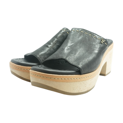 Black Heeled Sandals