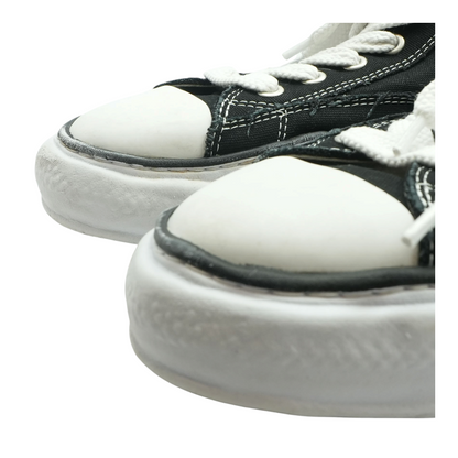 Black "PETERSON" OG Sole Canvas Low-top Sneaker