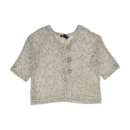 Beige Plus Cardigan