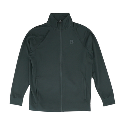 Black Solid Active Jacket