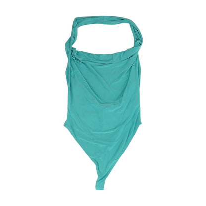Turquoise Bodysuit Blouse