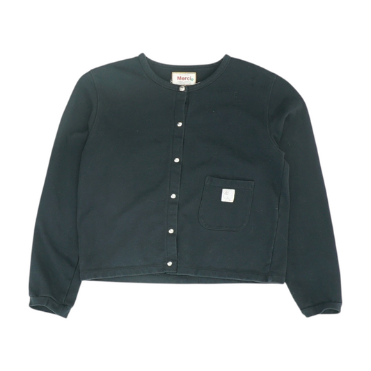 Black Cardigan Sweater