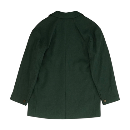 Green Solid Blazer