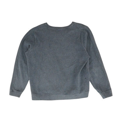 Navy Solid Sweatshirt Pullover