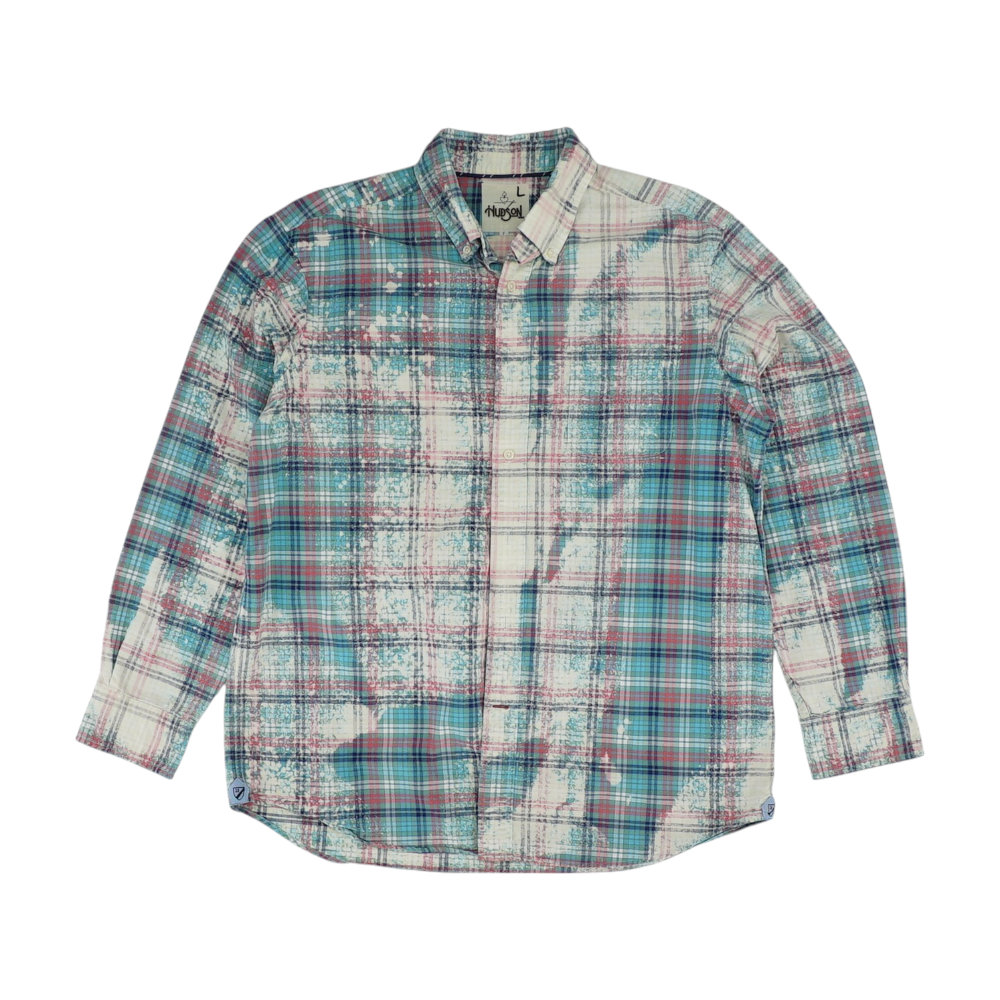 Multi Check Flannel Button Down