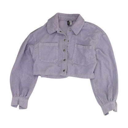 Lavender Solid Blazer