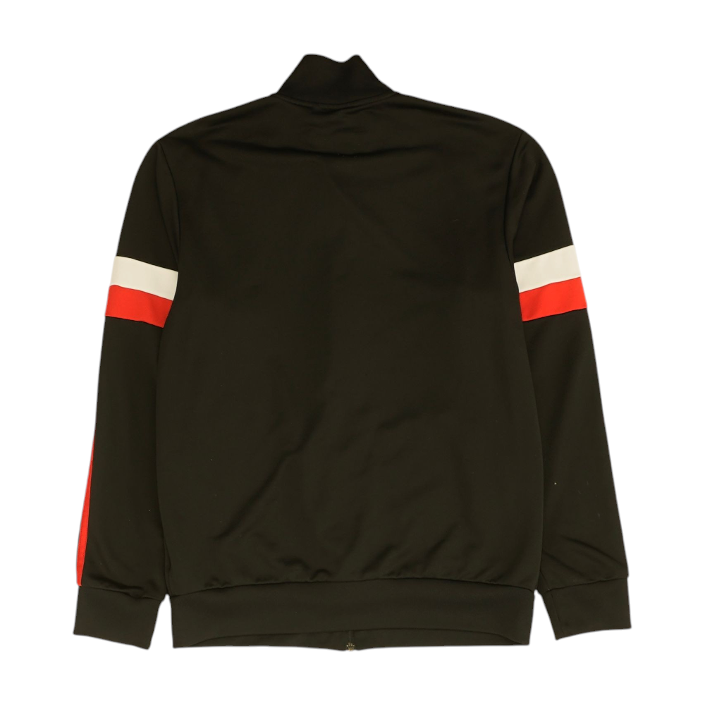 Black Manchester United Solid Active Jacket