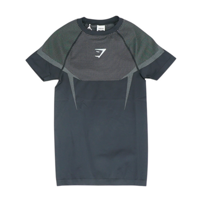 Black Solid Active T-Shirt