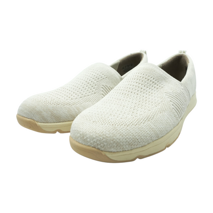 Gray Slip-On Flats