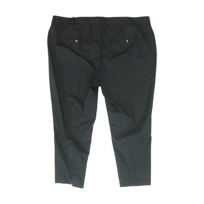 Black Solid Dress Pants