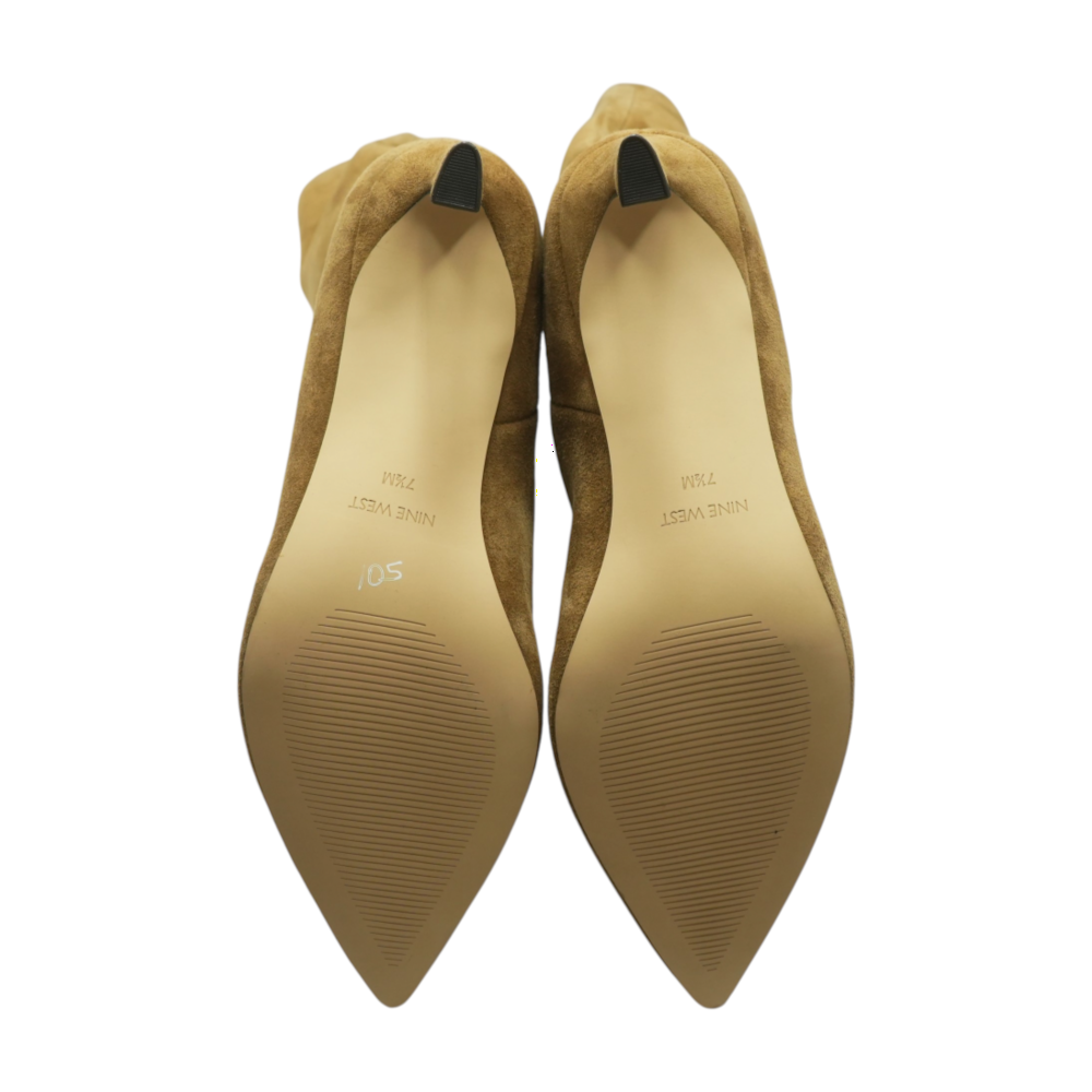 Nine West Tan Knee-High Boots – Image 3