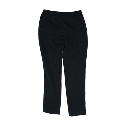 Black Solid Dress Pants
