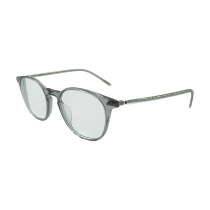 Gray Hanks Round Prescription Eyewear