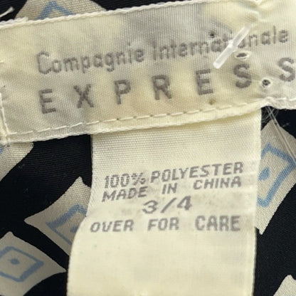 Vintage Black Compagnie Internationale Dress