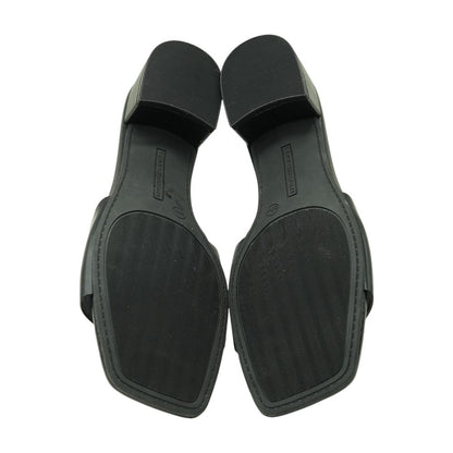 Black Block Heel Sandals