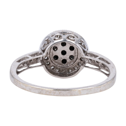 1/4 ctw 10K White Gold Diamond Fashion Ring