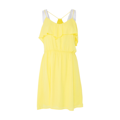 Yellow Mini Dress