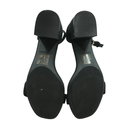 Black Block Heels