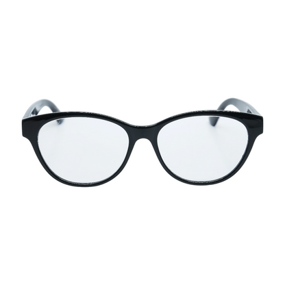 Black GG0766OA Round Prescription Eyewear
