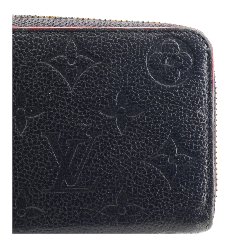 Louis Vuitton Monogram Empreinte Leather Zippy Wallet in Marine Rouge – Image 5