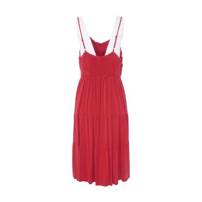 Red Midi Dress