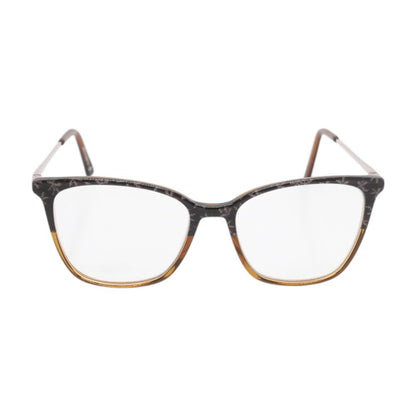 Brown Square Eyeglasses FRAMES ONLY