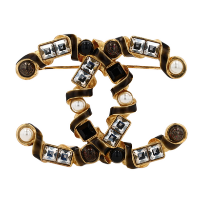 Costume Crystal Brooch