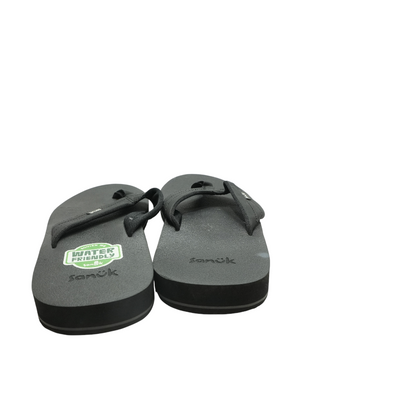 Black Flip-Flop Sandals